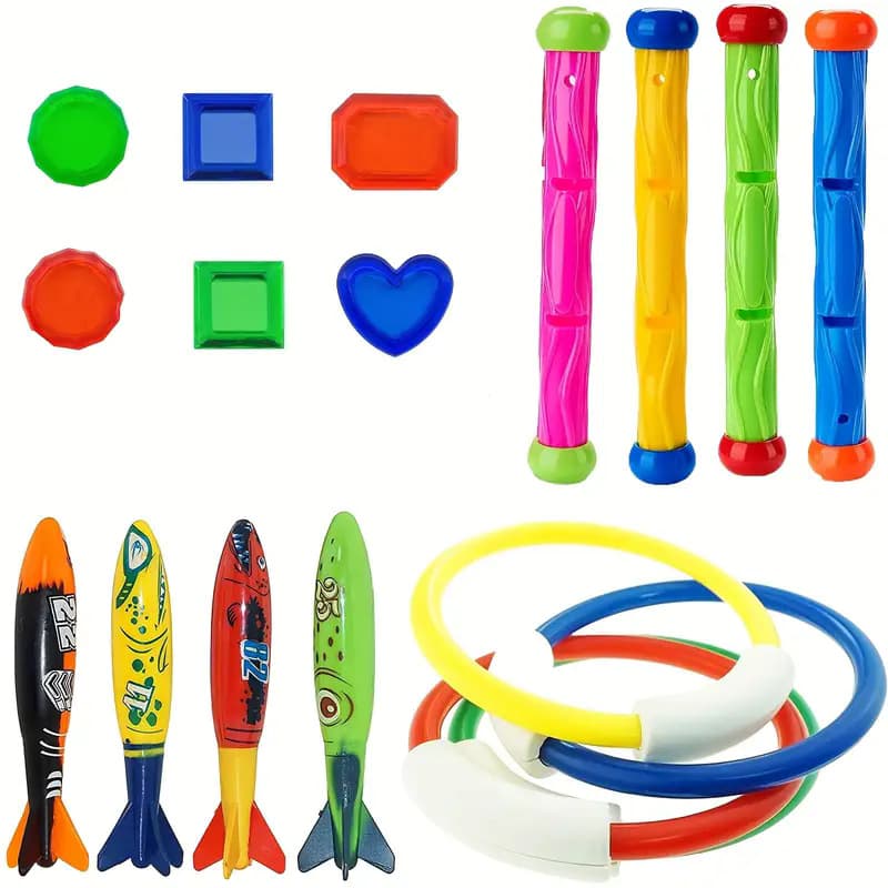 Children's toy, swimming pool play in water, set, Amazon, diving 3