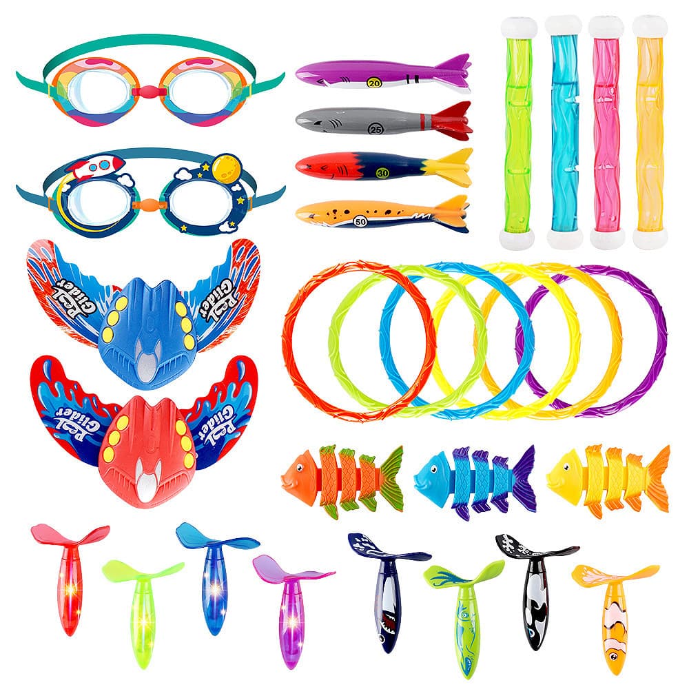 Children's toy, swimming pool play in water, set, Amazon, diving 1