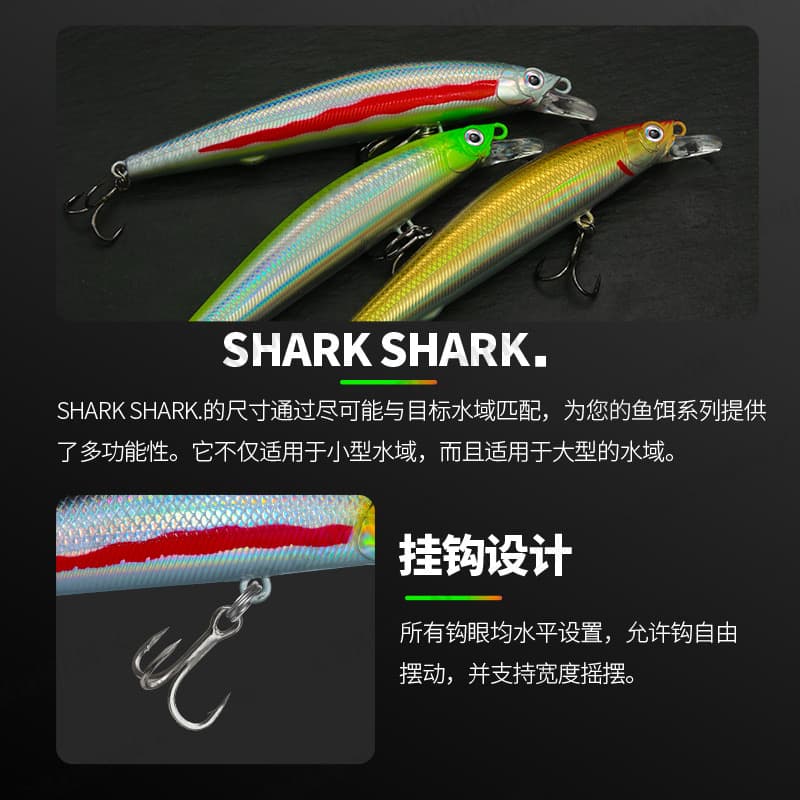 Hanging Mino Luya Bait - Tungsten Steel Bionic Fake Bait 3