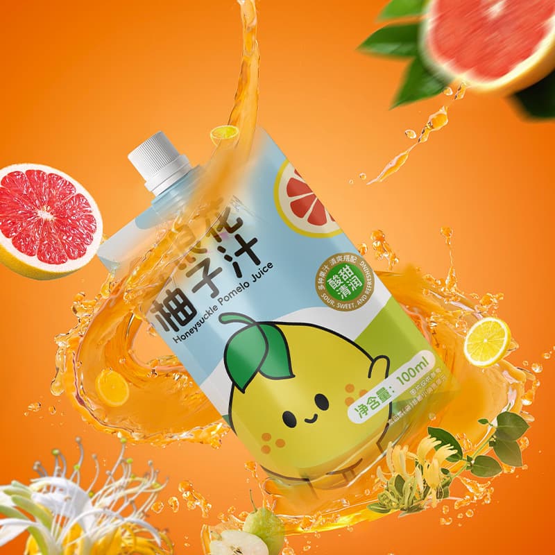 Lang Xiaobei Honeysuckle Grapefruit Juice Drink 3