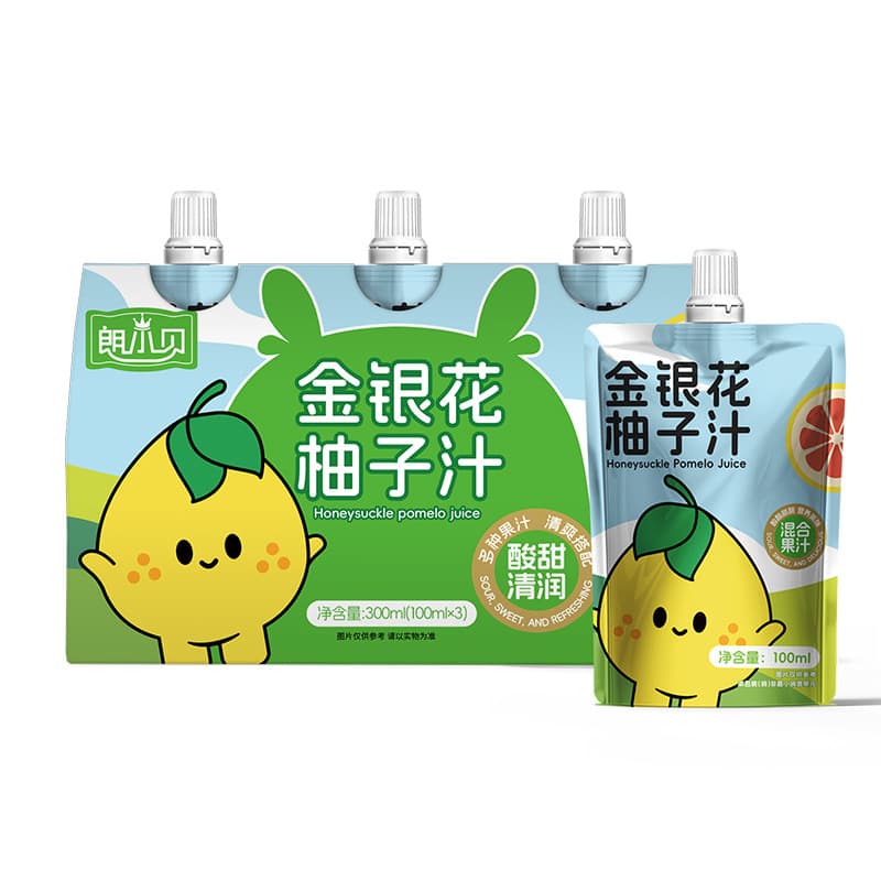 Lang Xiaobei Honeysuckle Grapefruit Juice Drink 5
