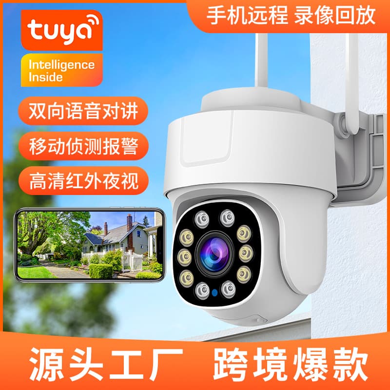 Tuya Solar 360° Wireless Monitor Camera Ball with WiFi 6 1
