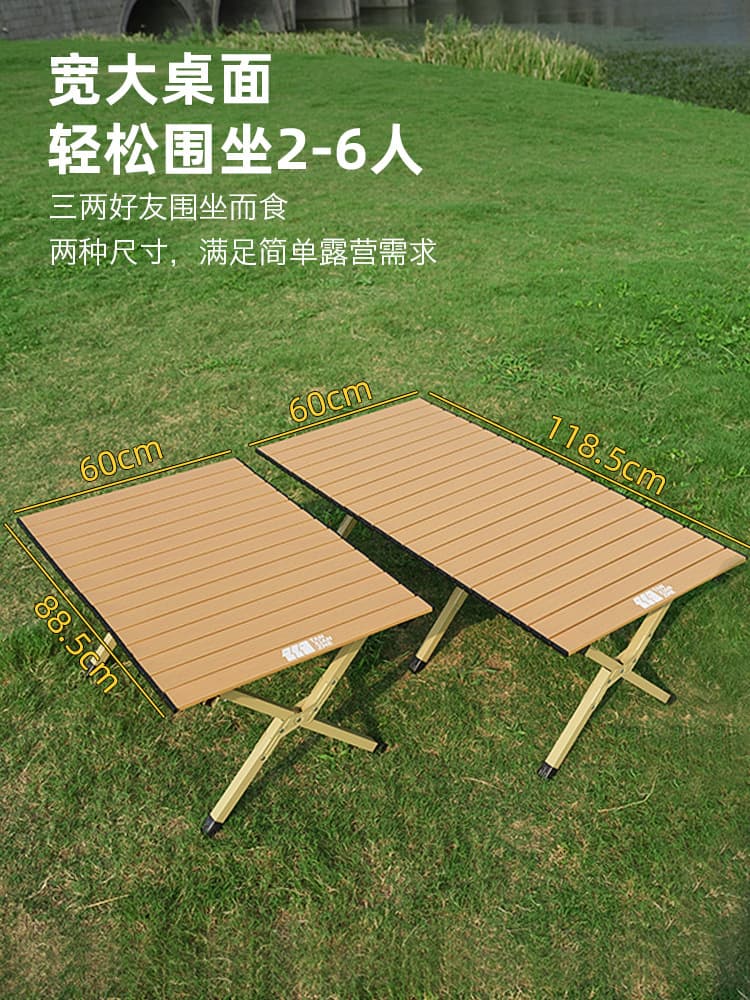 Travel Folding Picnic Table and Highchair 4