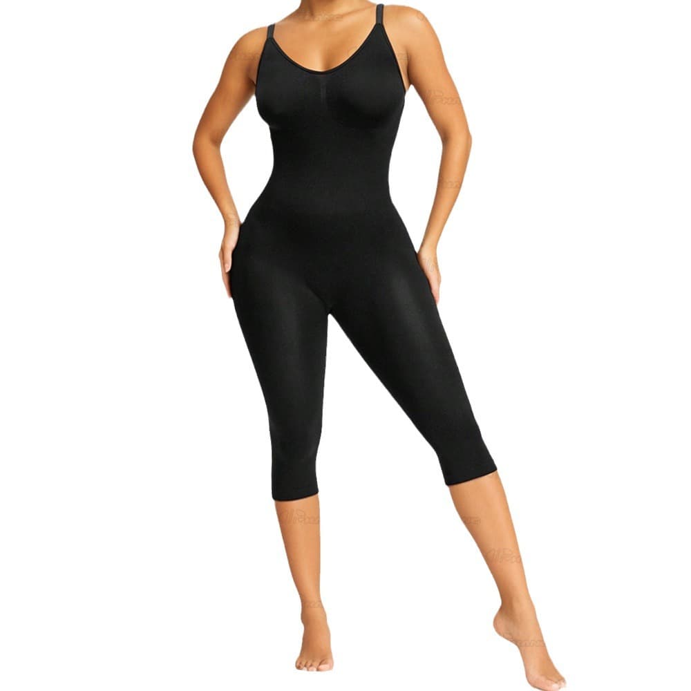 (Cross-border trading), brace, overall, waist belt, trousers, slimming leggings, shapewear full-body, European style, plus size, high waist, tight 5