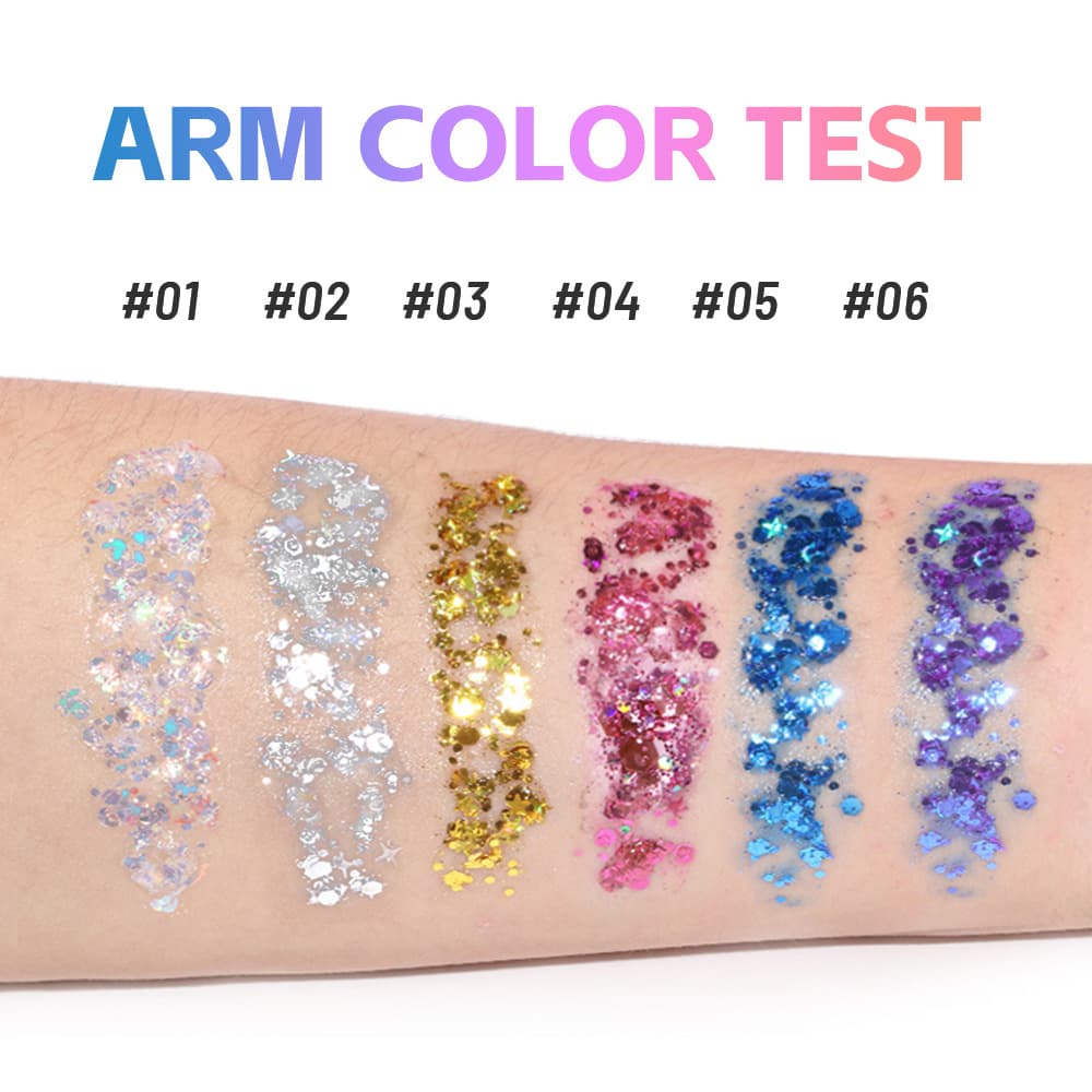 Fit Colors Painted eye shadow full body, lip care, Amazon 4