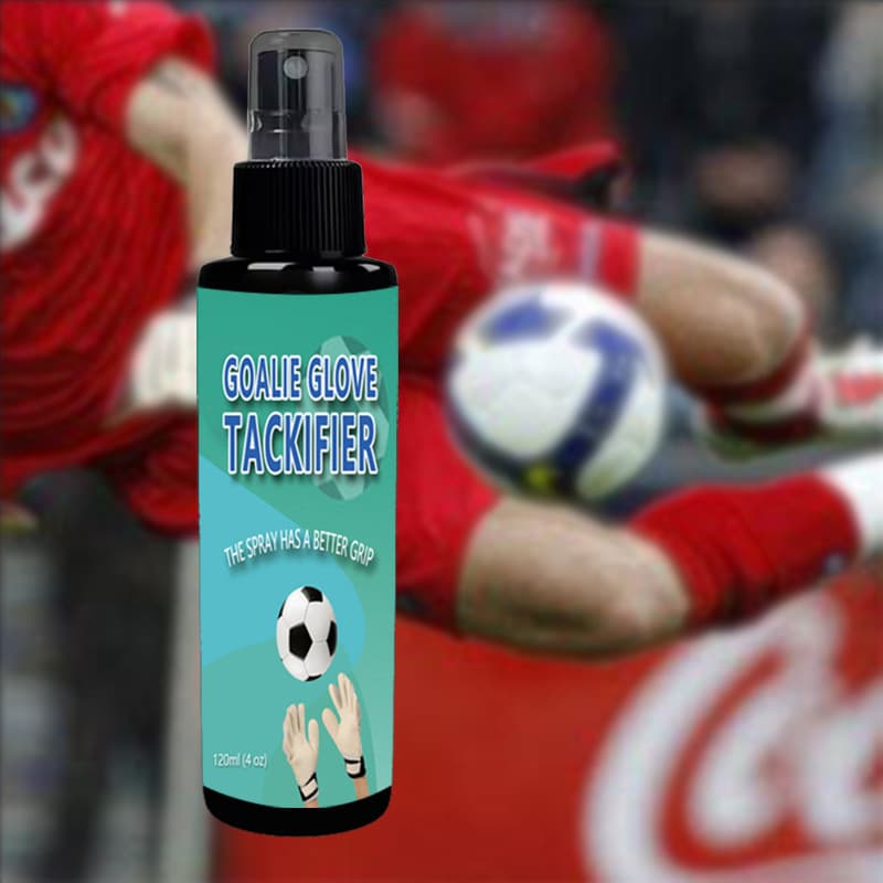 (Cross-border trading), football goalkeeper, gloves, glue, spray, English 2