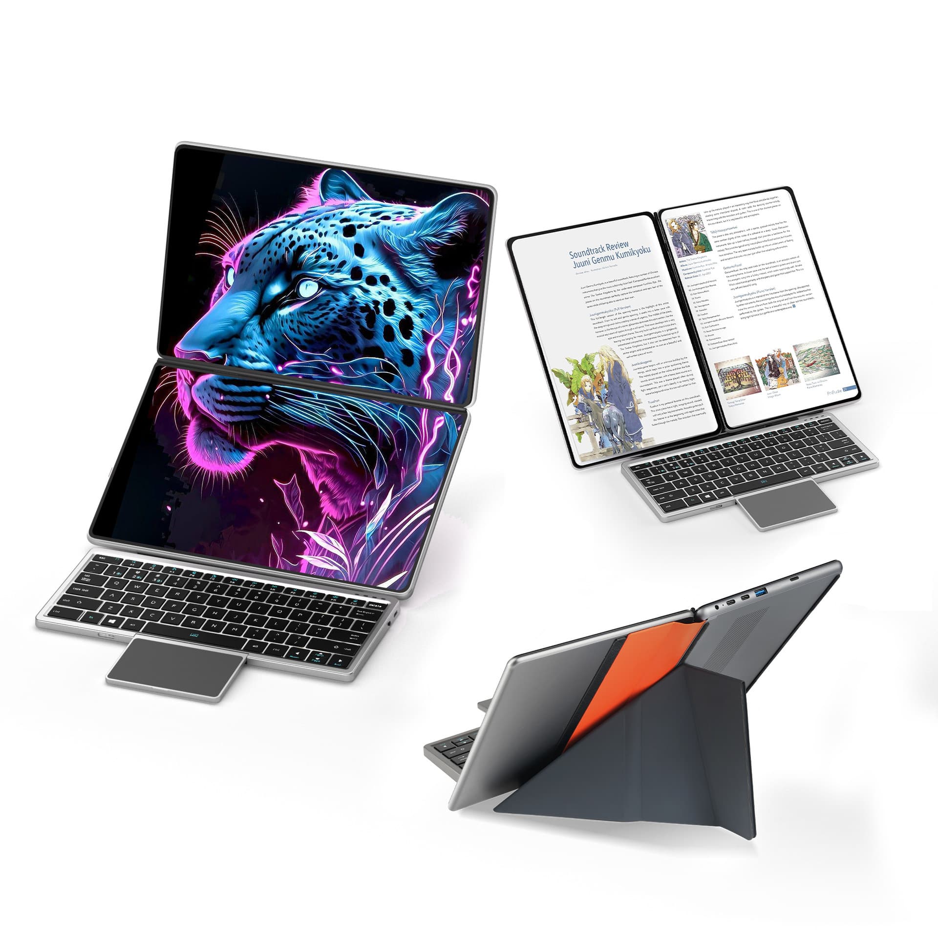 Touch light and thin laptop, 10.95 inch, 2 in 1 1