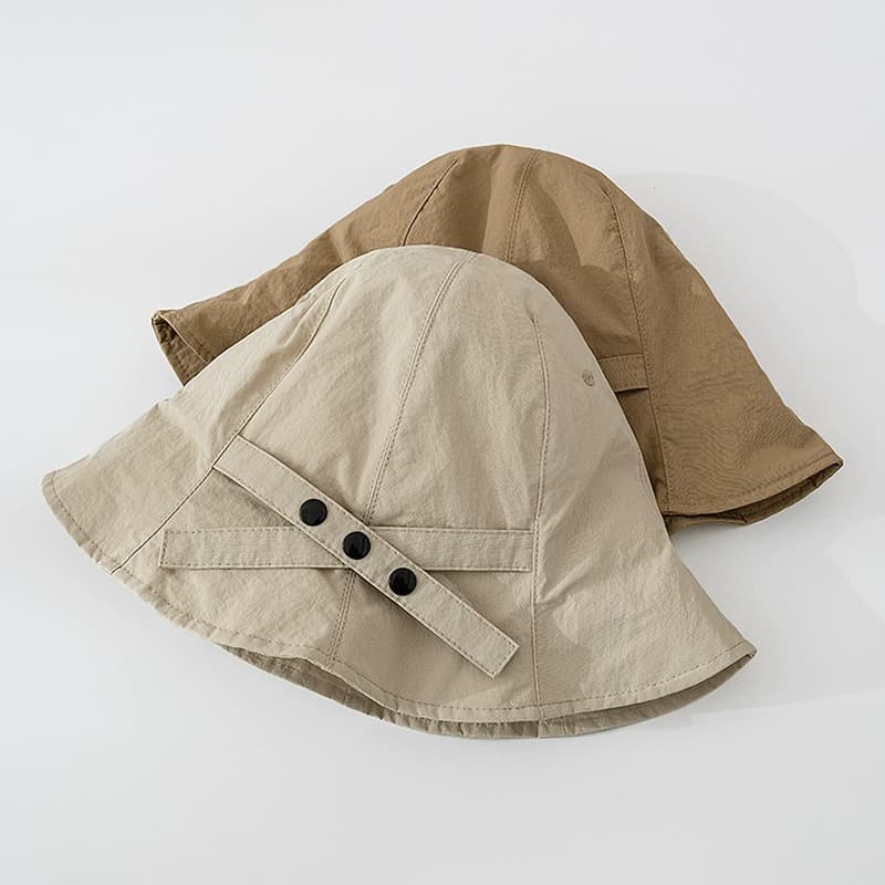 Lightweight quick-drying sun hat for women in spring and summer breathable casual face-showing little fisherman hat UV pot hat personalized bucket hat 4