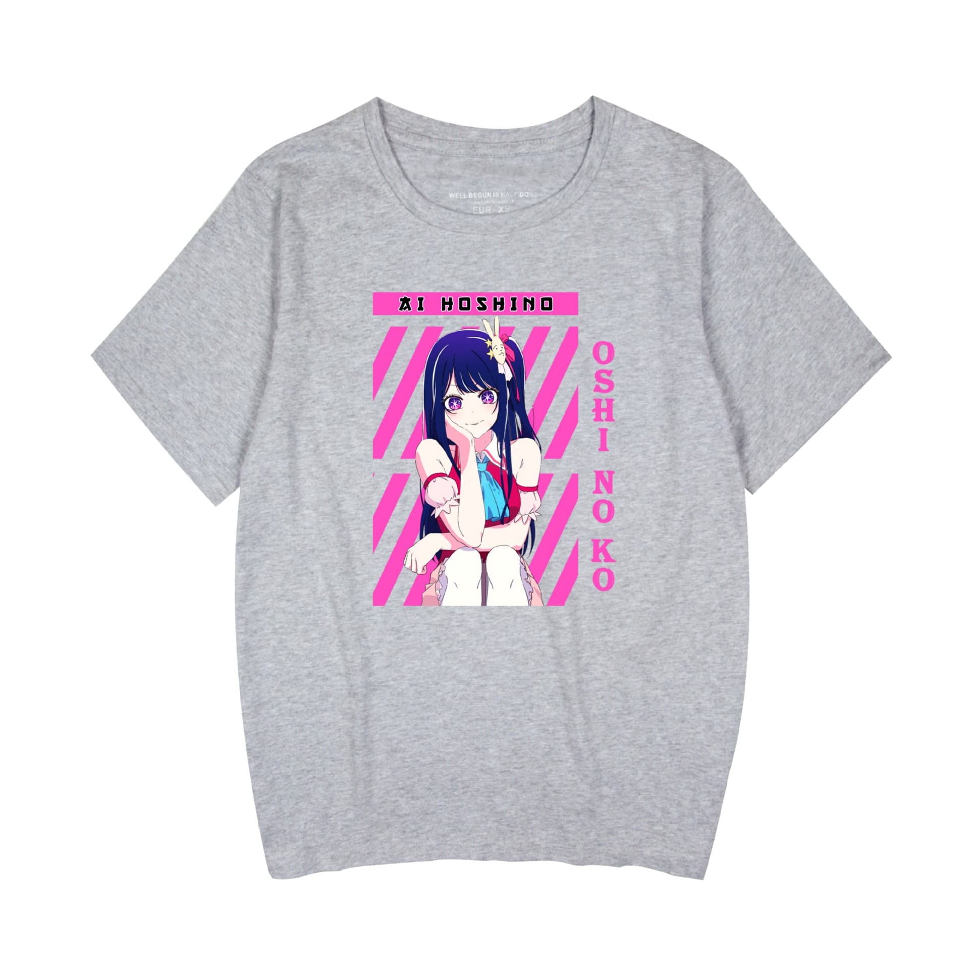 New foreign trade anime oshi no ko the kids I pushed, cotton short-sleeved T-shirt clothes couple short-sleeved 4