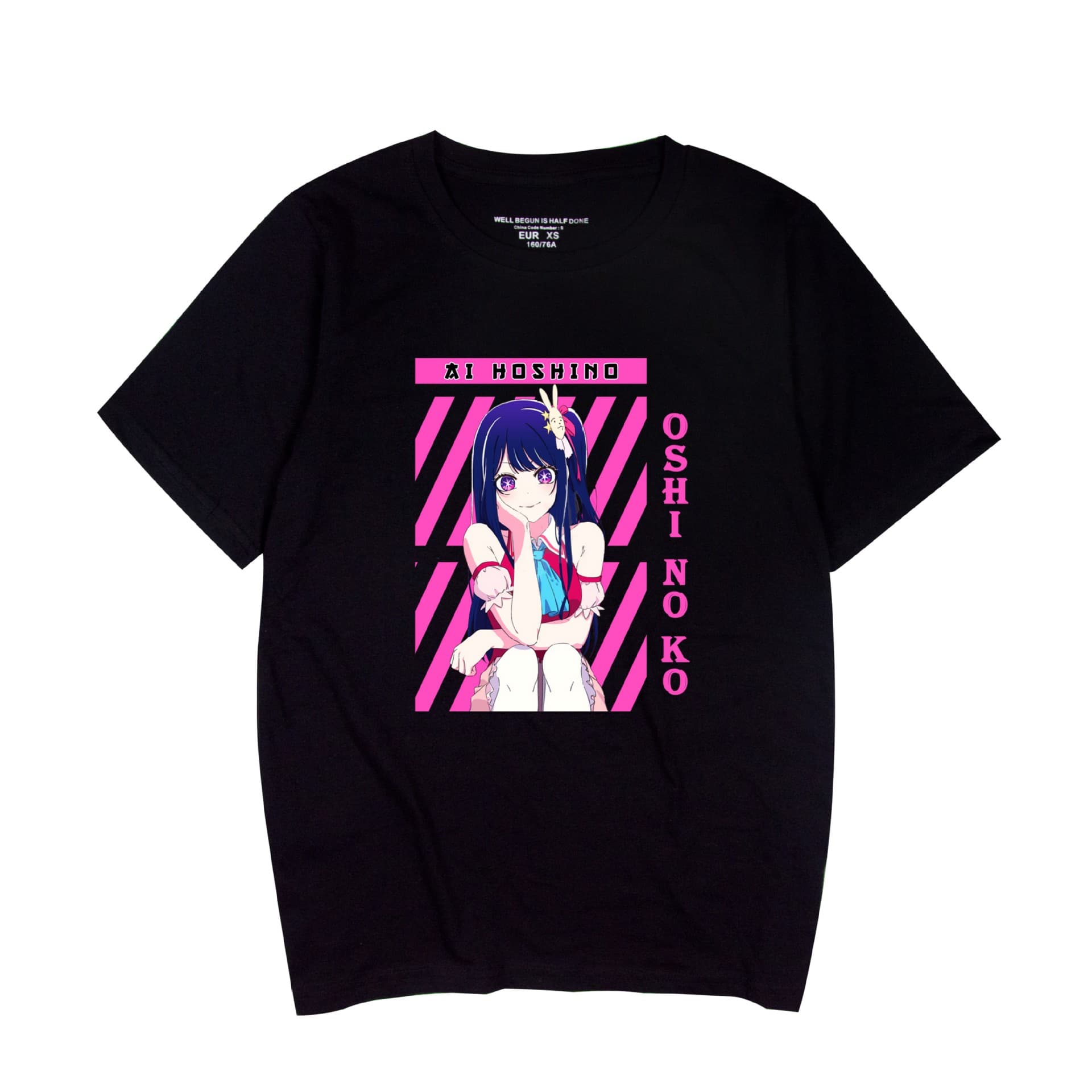 New foreign trade anime oshi no ko the kids I pushed, cotton short-sleeved T-shirt clothes couple short-sleeved 1