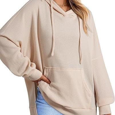 Demi-season knitted hoody, sports long-sleeve, Amazon 5