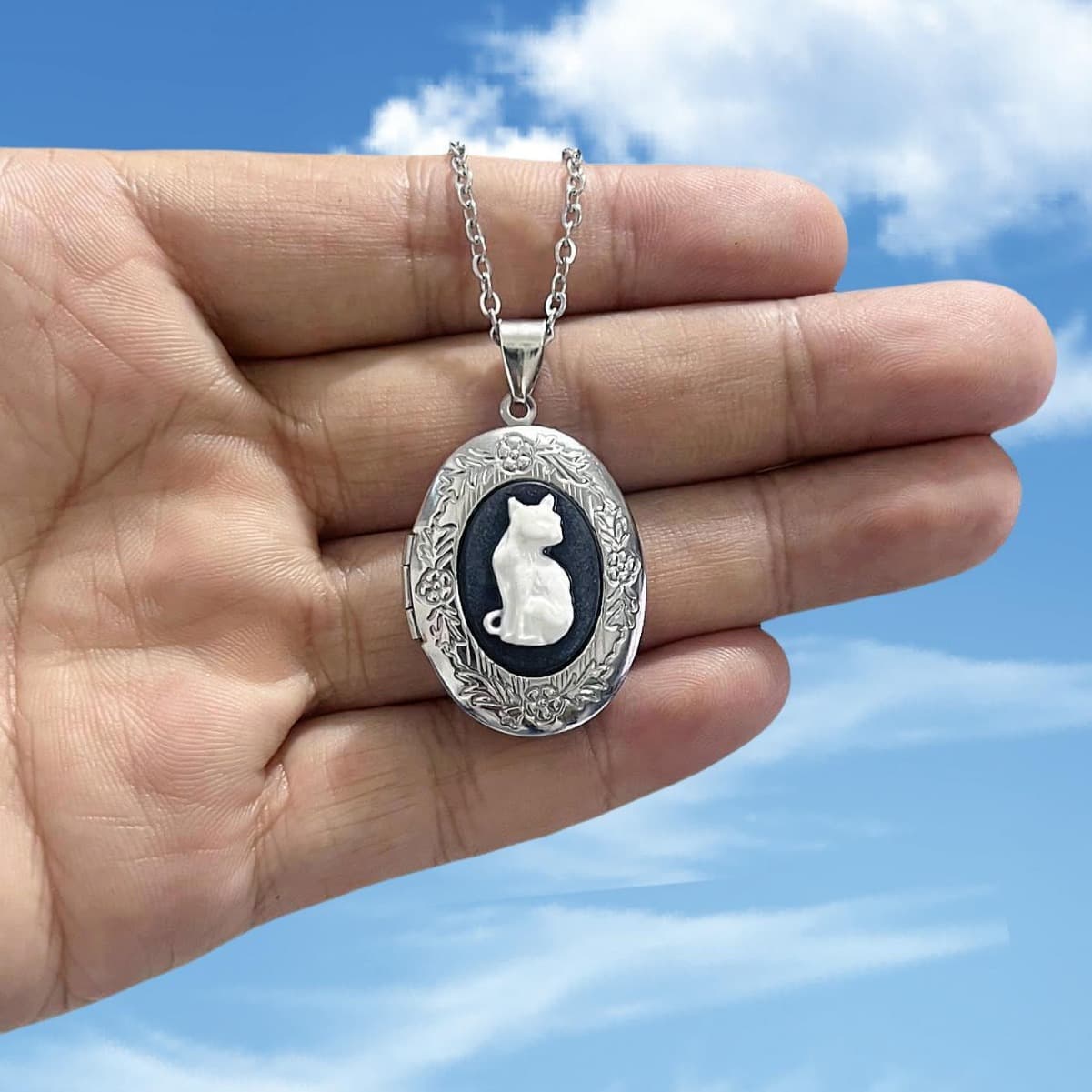 (Cross-border trading), pendant, necklace, jewelry, print, Birthday gift 3