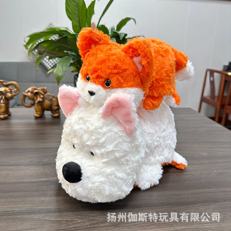 Cute plush doll, toy, fox, raccoon 1