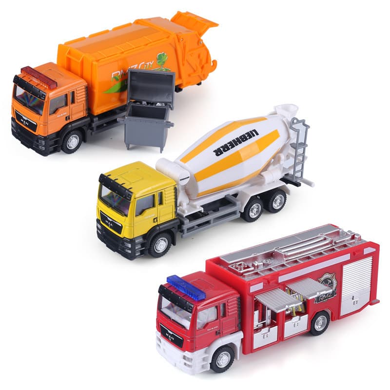 Ma Keyu MAN Fire Oil Towl Battle Stiring Waste Cement Vehicle Transportation truck alloy engineering vehicle 2