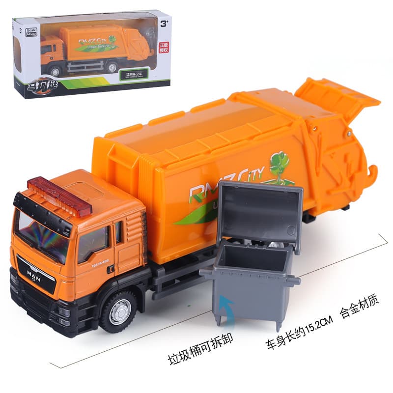 Ma Keyu MAN Fire Oil Towl Battle Stiring Waste Cement Vehicle Transportation truck alloy engineering vehicle 4