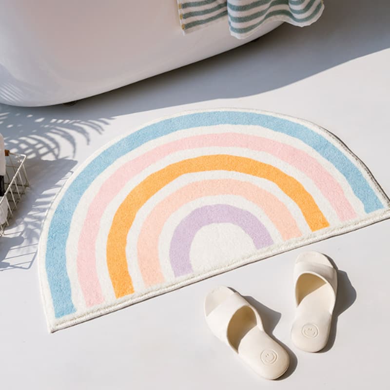 Children's sofa for living room for bedroom, rainbow non-slip carpet 2