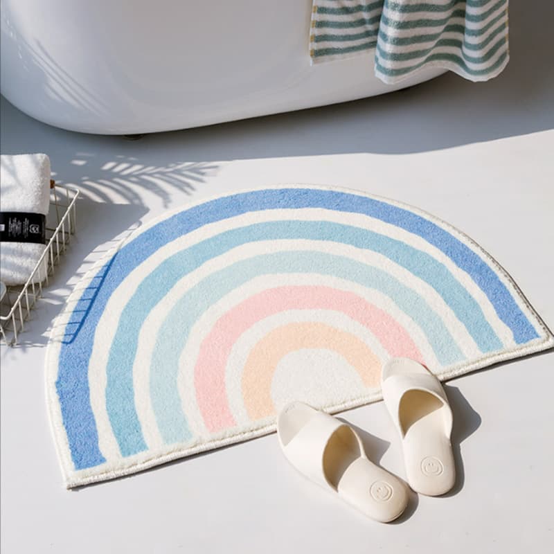 Children's sofa for living room for bedroom, rainbow non-slip carpet 3