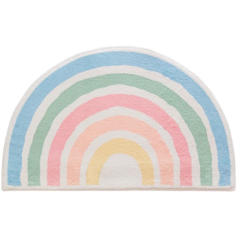 Children's sofa for living room for bedroom, rainbow non-slip carpet 5