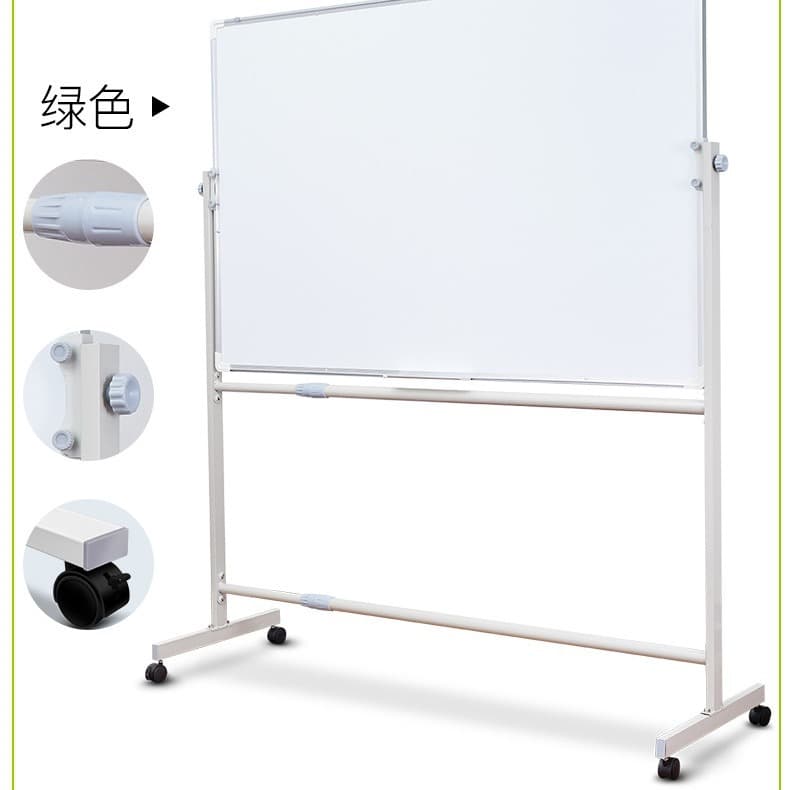 White board bracket mobile whiteboard writing board single -sided magnetic teaching blackboard bracket office training hanging 4