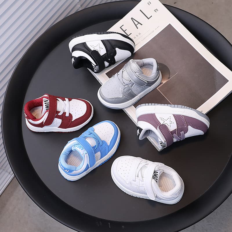 Baby shoes spring and autumn children's sports shoes boys and girls sneakers panda shoes kids Korean style baby sneakers little girls' shoes 1