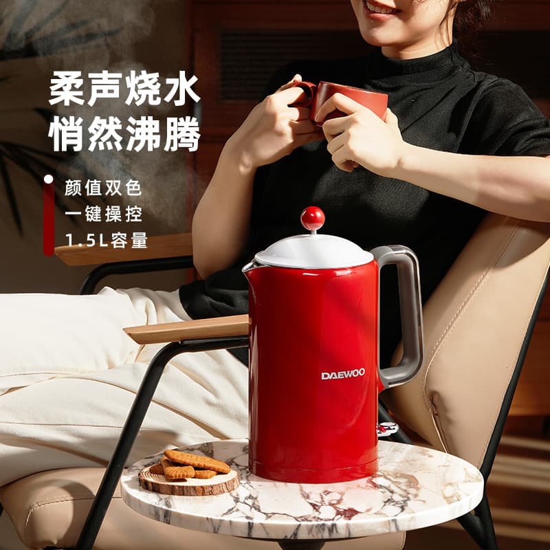 Teapot, capacious thermos stainless steel, keeps constant temperature, fully automatic 4