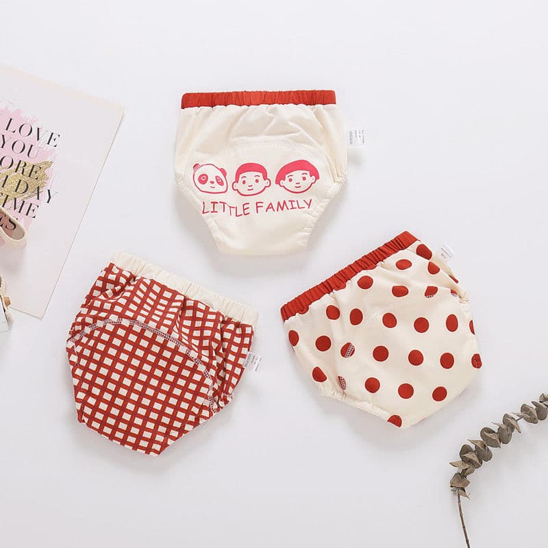 Children's trousers for training for baby, waterproof diaper for men and women girl's, teaching underwear, washable 4