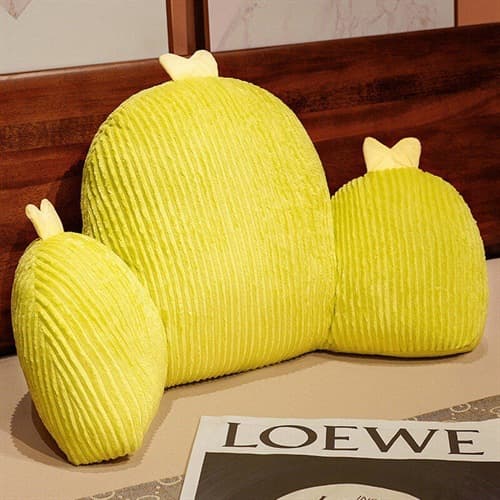 Cartoon cactus waist cushion cushion sofa chair lumbar cushion bed office chair seat lumbar support sedentary artifact 4