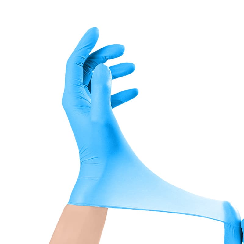 KOOBON Purple Disposable Nitrile Gloves - High Elasticity 3