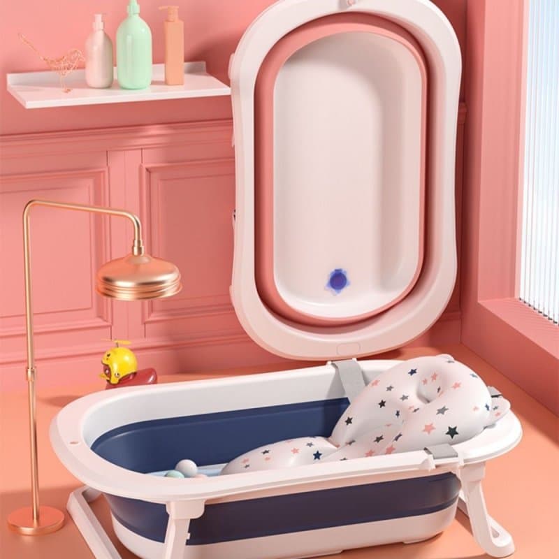 Baby hygiene product, foldable children's tub, big bath product for new born 3