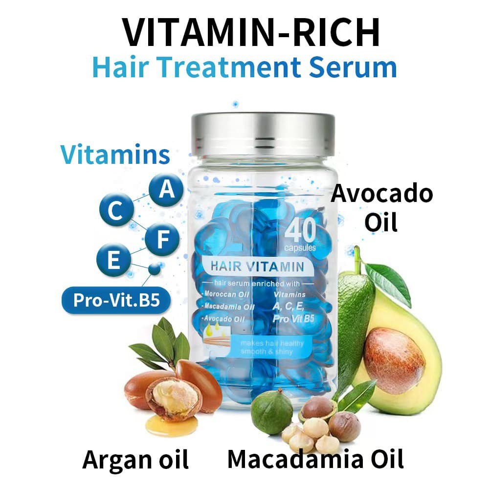 Hair Care Capsule Moroccan Essential Oil Professional Formula 3