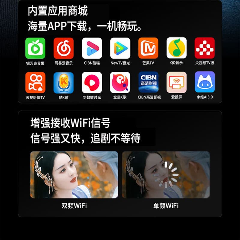 24-inch vehicle-mounted advertising player for buses, buses, and RVs, ceiling-mounted smart TV, wall-mounted Internet TV tablet 3
