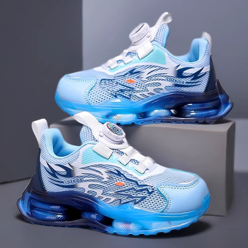 Breathable summer soft non-slip sports lightweight running sneakers for boys, soft sole 2