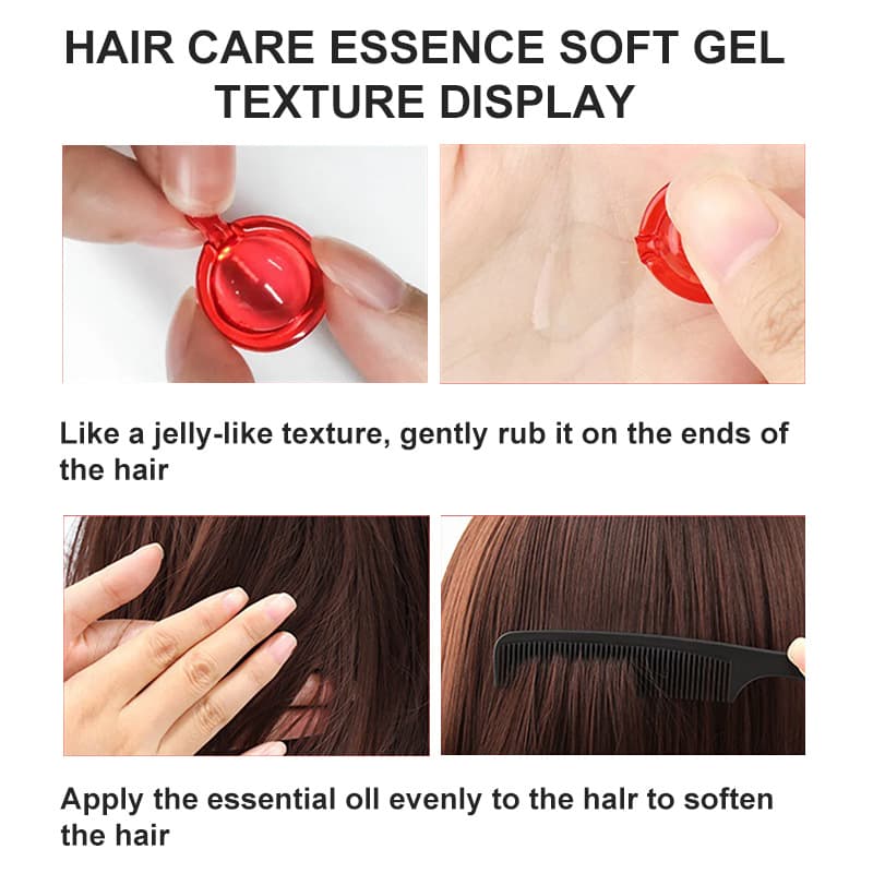 Cross-border best-selling Moroccan Hair Care Essential Oil capsules Moroccan Hair Care Essential Oil 4