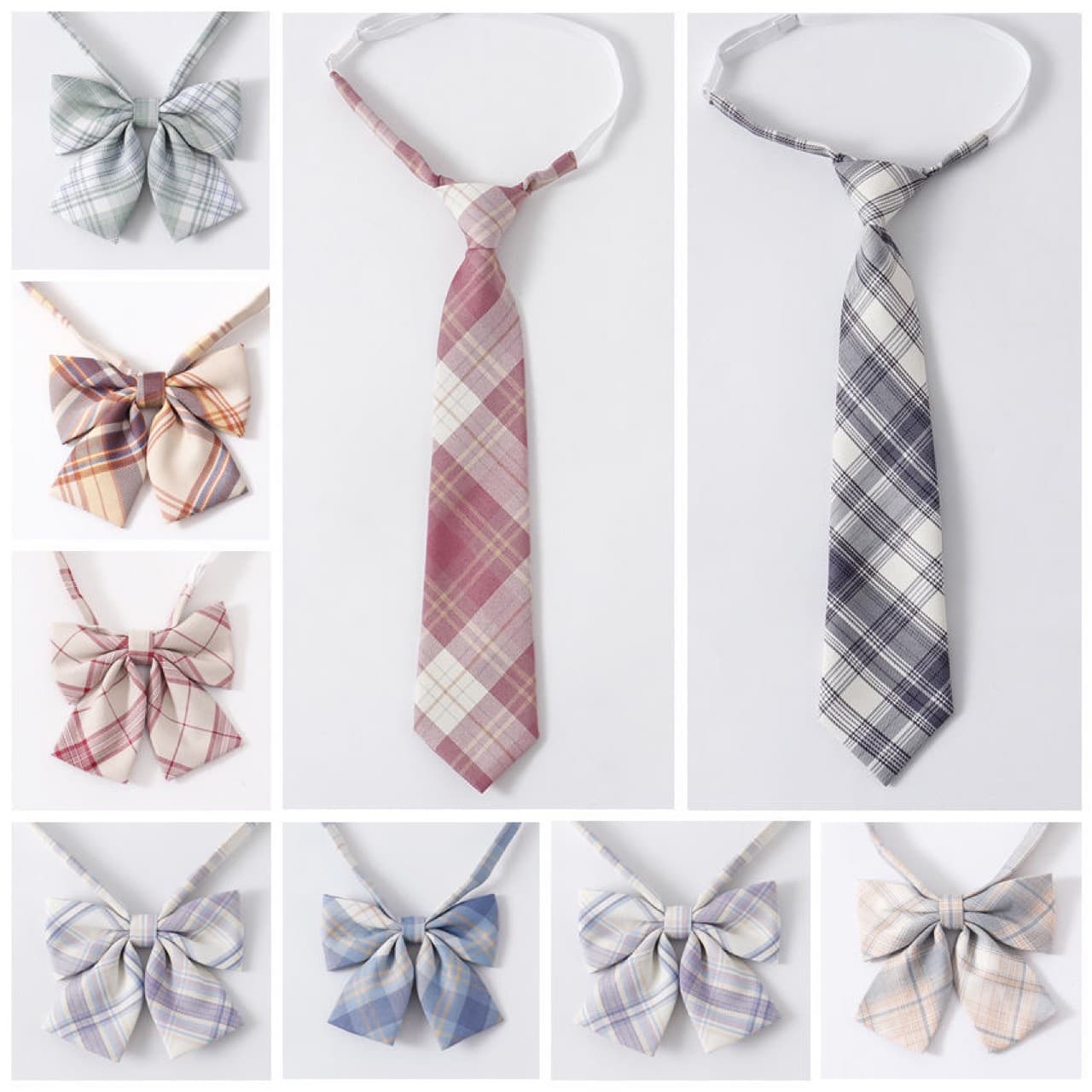 Bow tie for students, Japanese uniform, shirt with bow, accessories 3