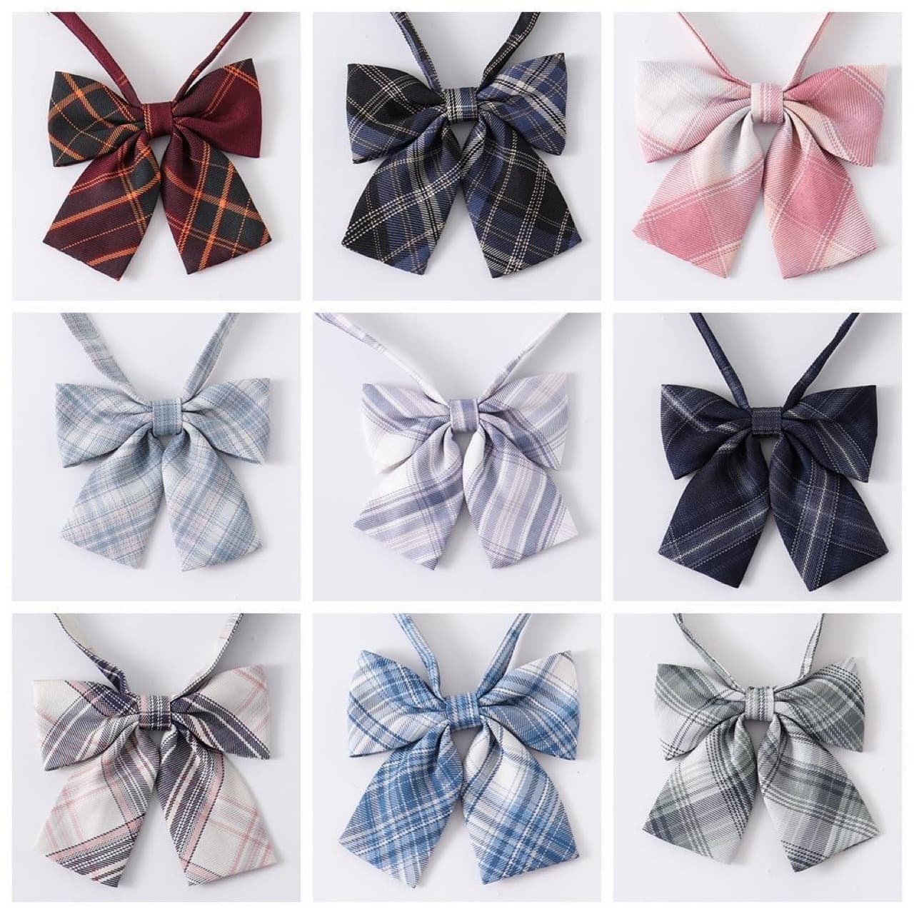 Bow tie for students, Japanese uniform, shirt with bow, accessories 4