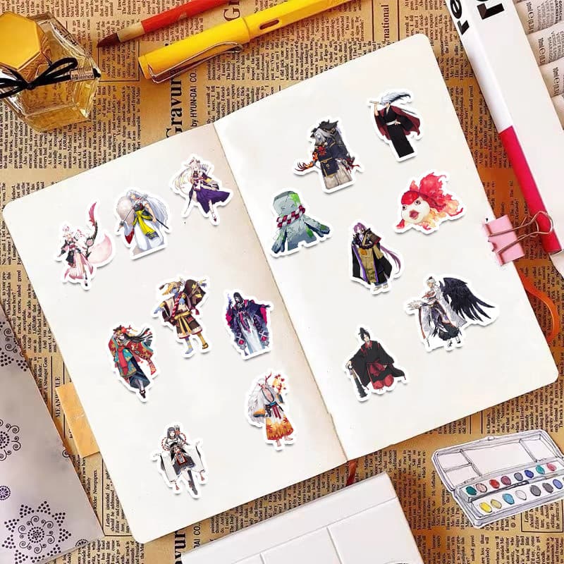 Cute sticker, phone case, laptop, waterproof stickers 4