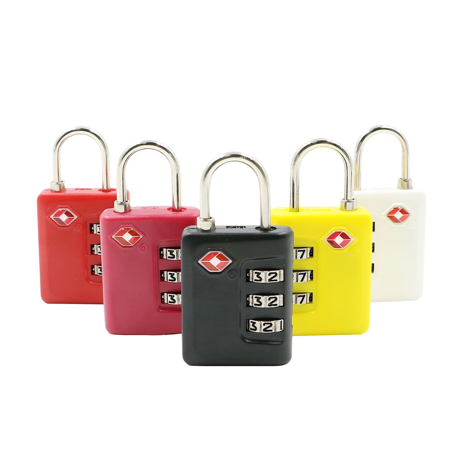 TSA password hanging lock 9120 new password customs lock travel luggage luggage container gym steel wire steel wire rope hanging lock 5
