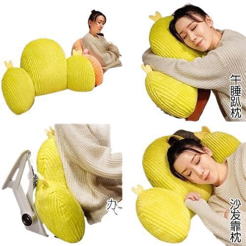 Cartoon cactus waist cushion cushion sofa chair lumbar cushion bed office chair seat lumbar support sedentary artifact 5