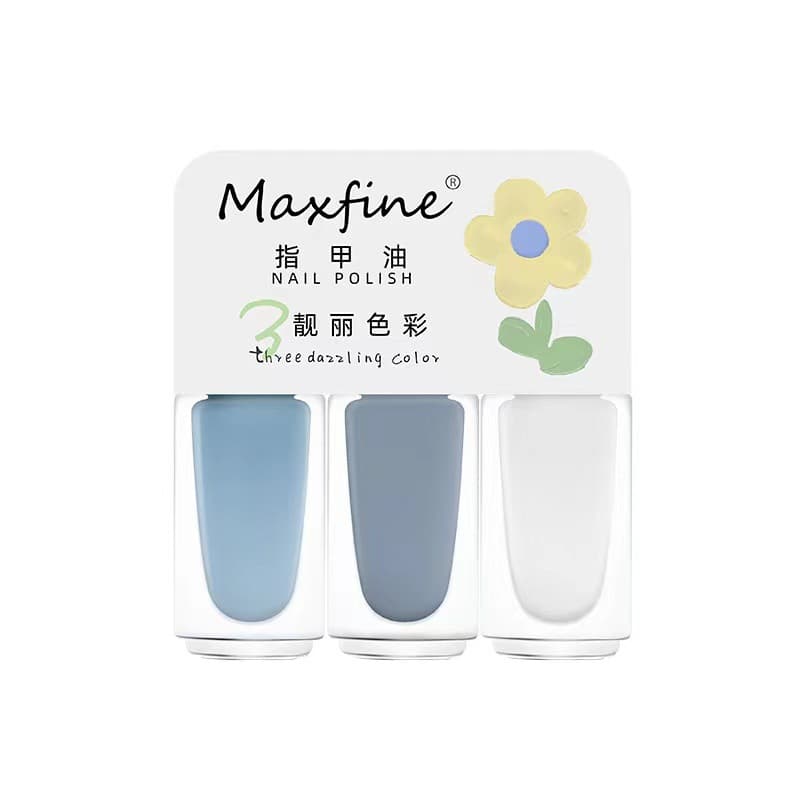 Set, detachable nail polish for manicure, 3 pieces, no lamp dry, quick dry, long-term effect, (Physicals) 5