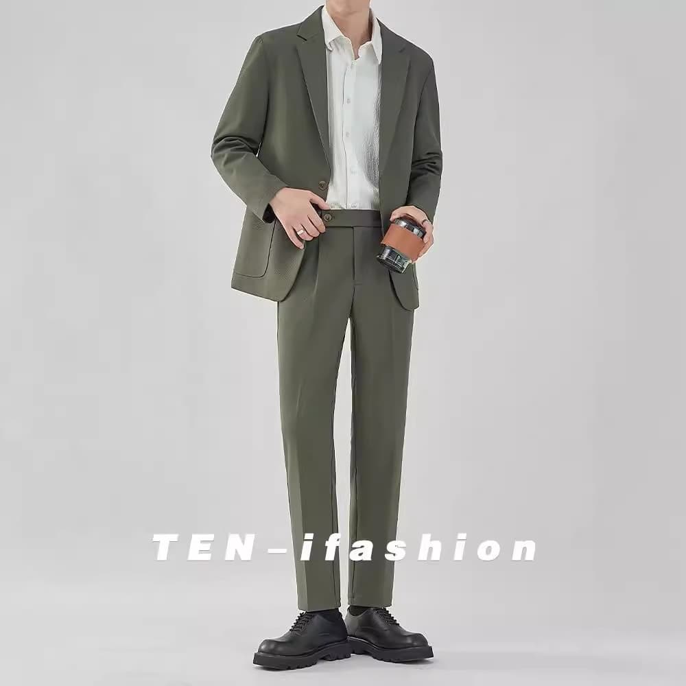 Trend autumn jacket, demi-season classic suit, high-quality style, oversize 2