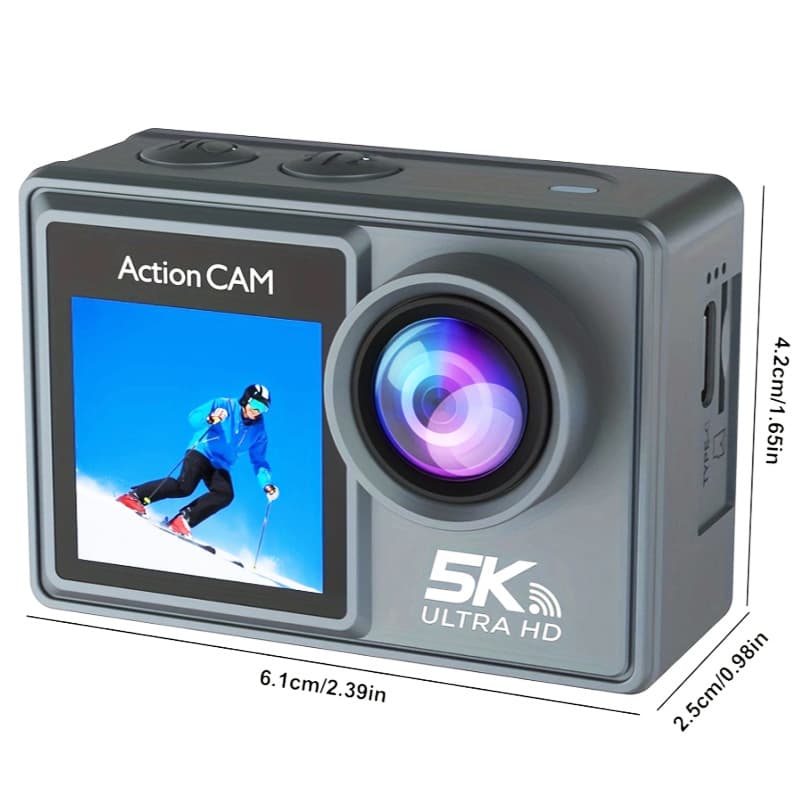 5K Action Camera 5K action camera anti-shake waterproof action camera outdoor sports recorder 5