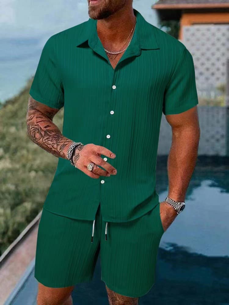 (Cross-border trading), summer beach shirt, trousers, 2023, European style, Aliexpress 1