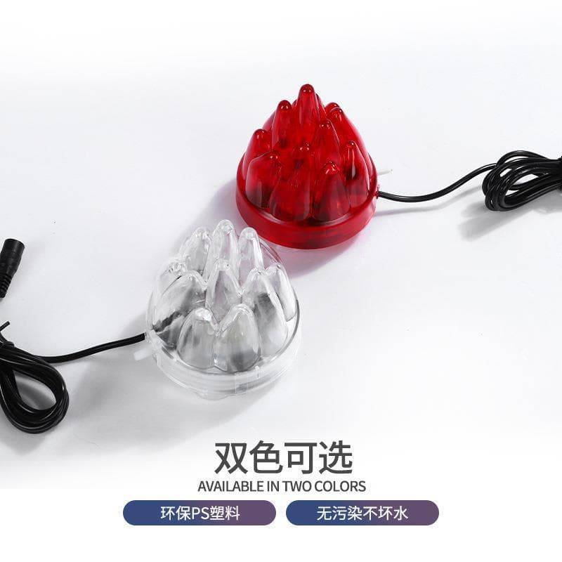 [Fish tank aquascape decoration seven colorful aquarium light] 3