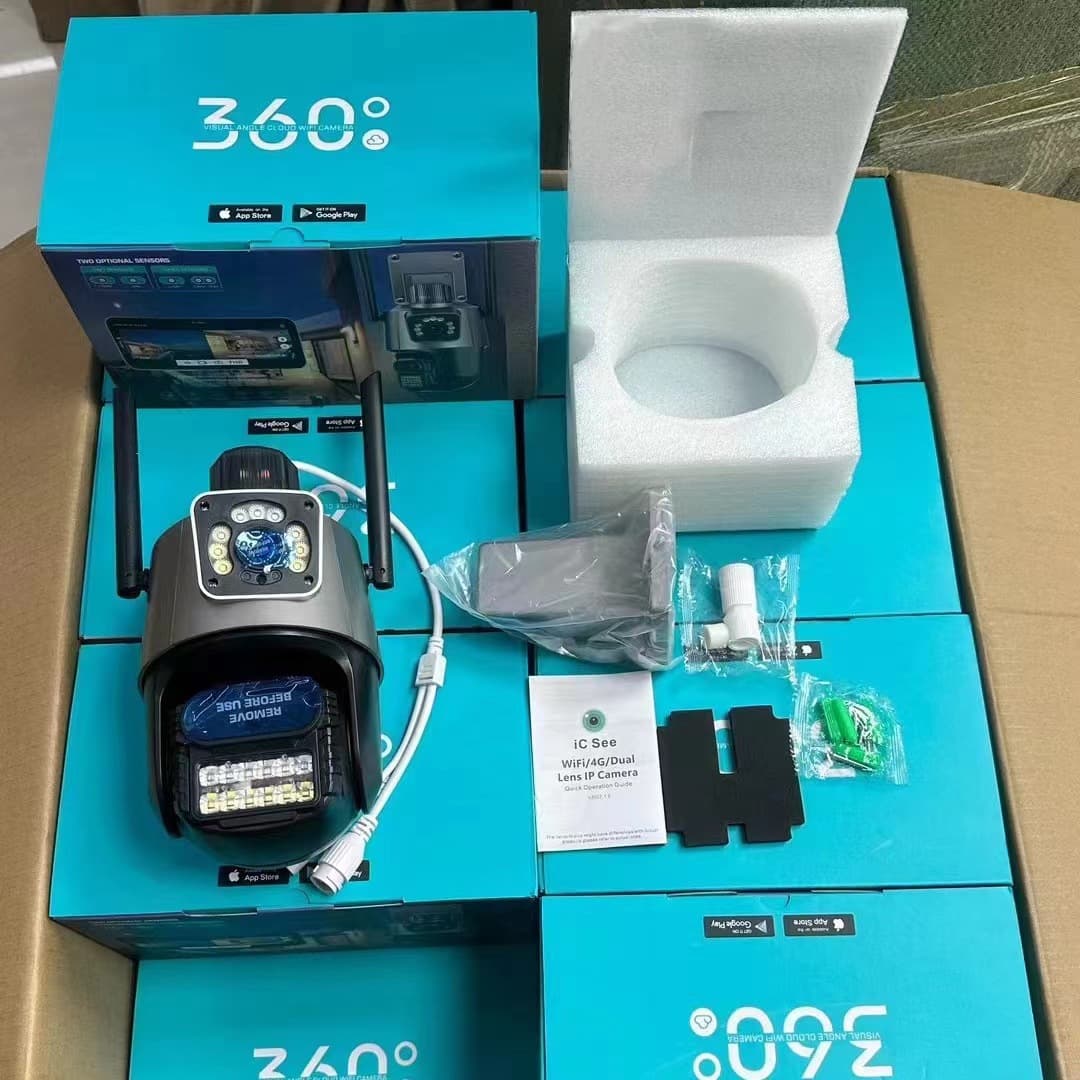 Waterproof smart monitor, CCTV camera, safe videocamera, 11pcs 4