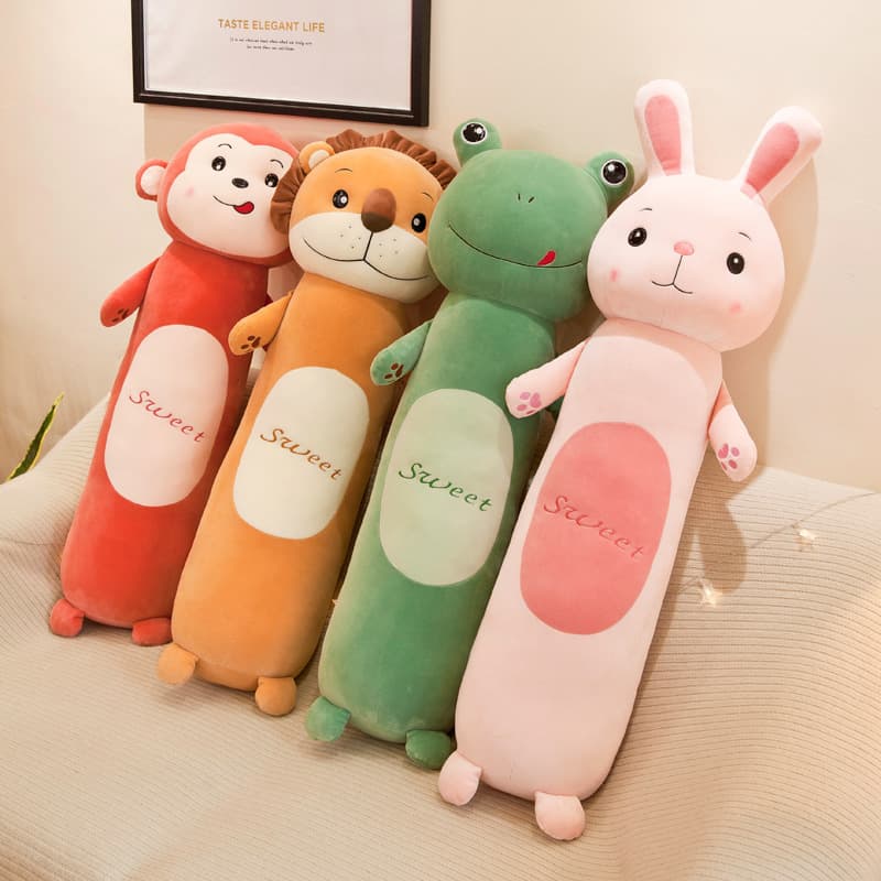 Soft long sleeping cylinder pillow doll plus toys cute 5