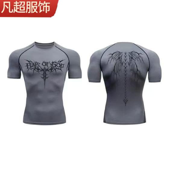 Summer shirt for gym, quick dry elastic underwear 3