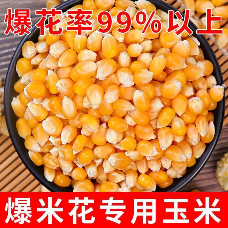 Seasonal new popcorn corn kernels, ready-to-eat corn buds, rice kernels, spherical popcorn raw materials manufacturers ship 3