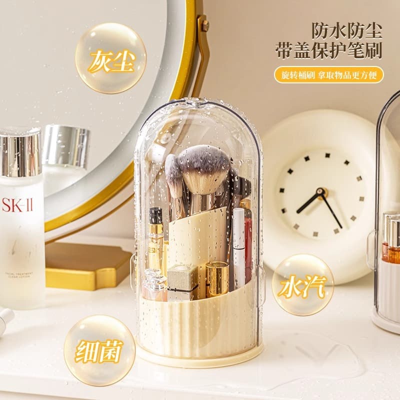 Cosmetic table storage box, capacious brush, eyebrow pencil, lipstick, high-quality style 3