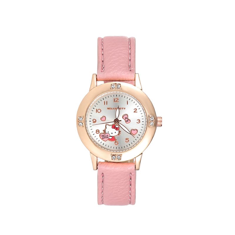 Sanrio, (Cross-border trading), golden belt, watch, quartz watches, pink gold 2
