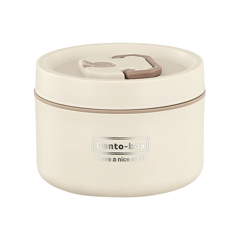 Stainless steel 304 insulated lunch box for office workers with lid, refillable lunch box, microwave oven cross-border 5